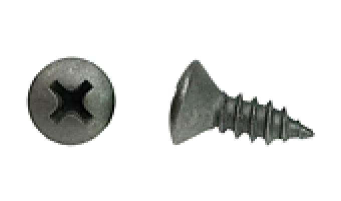 AMK 1968 Pontiac GTO 4 piece Steering Column Cover > Dash Panhead Oval Ab Screws, Oval Nylon Nuts G-7527