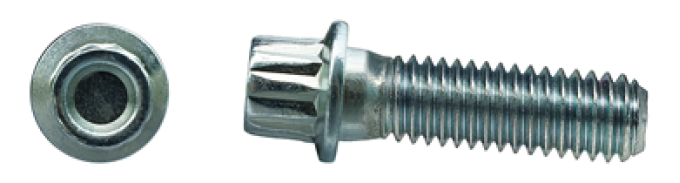 AMK 1964 Pontiac GTO 4 piece Fuel Pump 12 Pt Flange Bolts, Alum-N Sealing Wa's G-7606