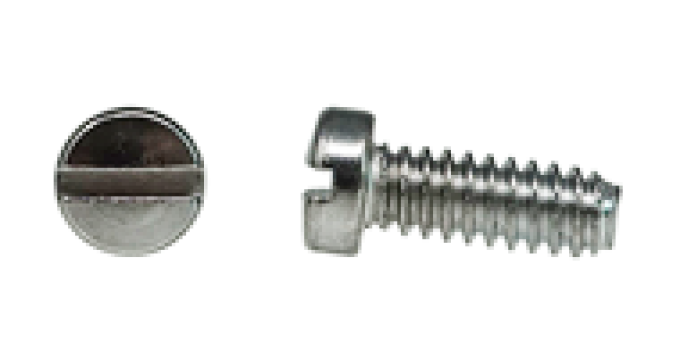 AMK 1964 Chevrolet Chevelle 2 piece Sun Visor Clamps Chrome Slot Fillister Screws G-5378