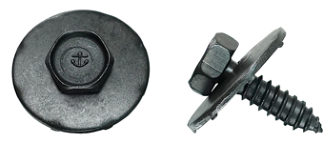 AMK 1964 Chevrolet Chevelle 2 piece Seat Back (Rr) > Floor Hex Ab Coni Tooth Sems G-5380