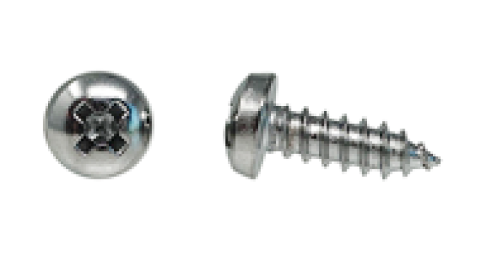 AMK 1969 Chevrolet Chevelle 11 piece Console Door, Hinge & Striker Panhead Oval & Panhead Pn Screws G-5794