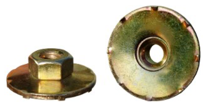 AMK 1964 Pontiac GTO 20 piece Tailamps > Body 1.0 Deep Coni Tooth Keps Nuts, Caps G-7326
