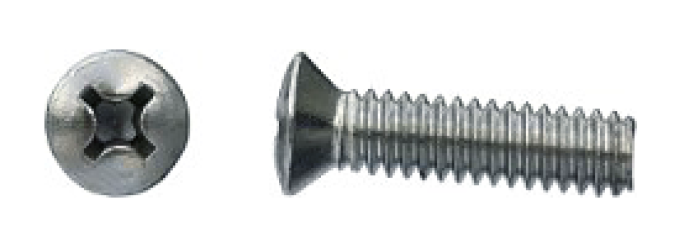 AMK 1967 Chevrolet Chevelle 9 piece Sun Visor & Mirror Brackets - Conv Chrome Panhead Oval Ms's, Panhead Round Washer Ab Screws G-7517