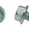 AMK 1972 Chevrolet Chevelle 6 piece H/L, P/L Ground, Horn Relay Junction Hex Washer Ab Screws, Tooth Wa's, Nuts G-6410