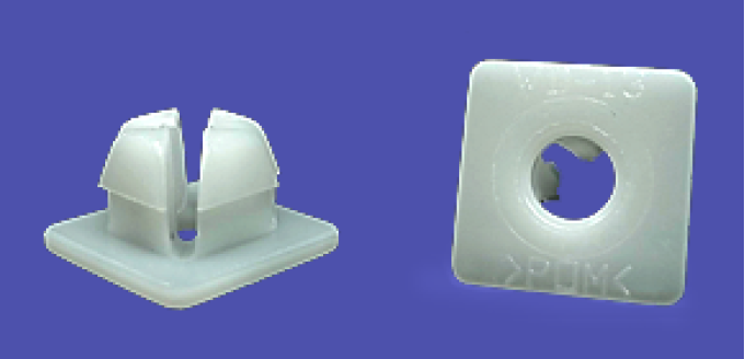 AMK 1966 Chevrolet Chevelle 8 piece License Plates (Fr & Rr) Slot Truss B Screws, Nylon Nuts G-4855