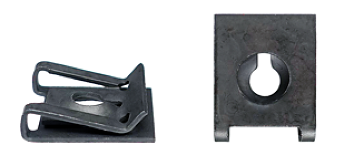 AMK 1970 Pontiac GTO 22 piece Valance (Fr) #14 & 5/16" Hex Washer Ab Screws, Arch Sprg Nuts G-7434