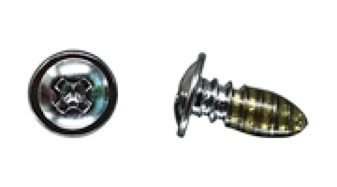AMK 1964 Chevrolet Chevelle 32 piece Wheel Opening Mouldings Chrome/SS Panhead Oval & Round Washer Screws G-5373