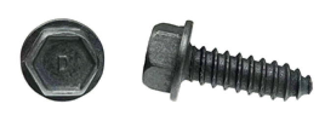 AMK 1968 Chevrolet Chevelle 2 piece Steering Column Cover > Firewall Hex Washer Ab Screws G-5925