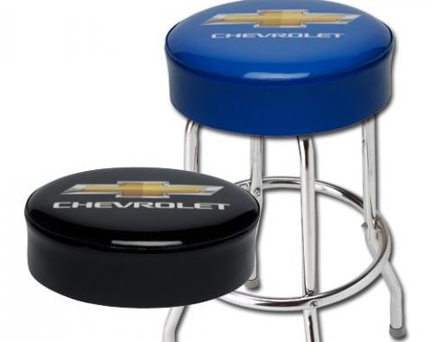 Gold Bowtie Chevrolet Bar Stool