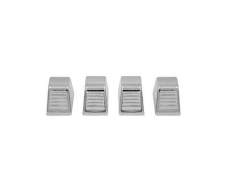 AMD Temperature Control Knobs, Chrome, 4 Piece Set T-9579