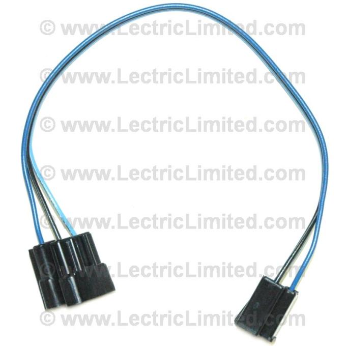 Lectric Limited 1966 Chevrolet Windshield Wiper Switch Extension Harness 28470