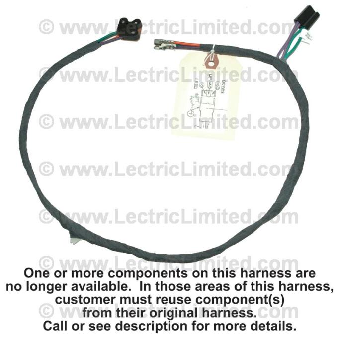 Lectric Limited 1965-1967 Buick / Chevrolet / Oldsmobile / Pontiac Power Window Harness 07695