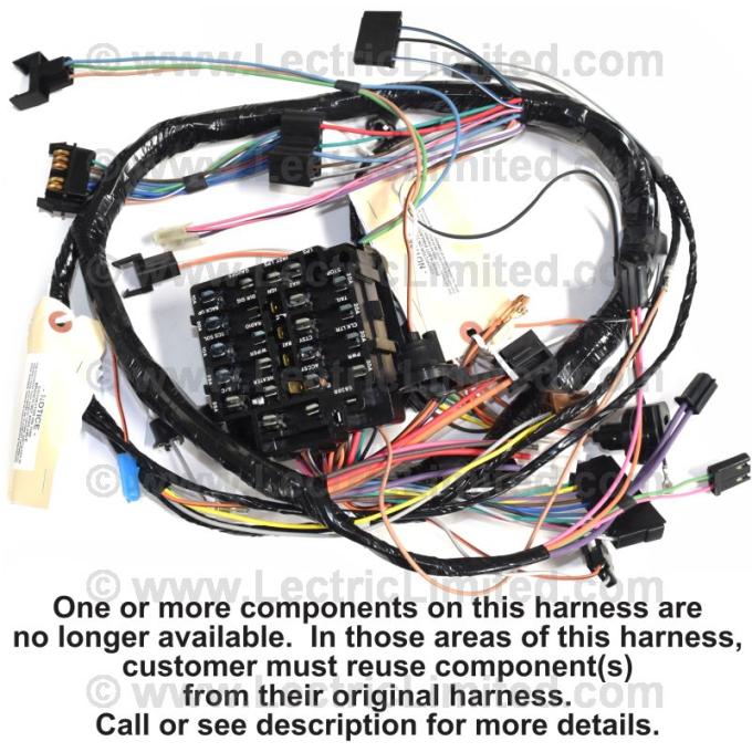 Lectric Limited 1971 Pontiac Grand Prix Dash Harness 16670