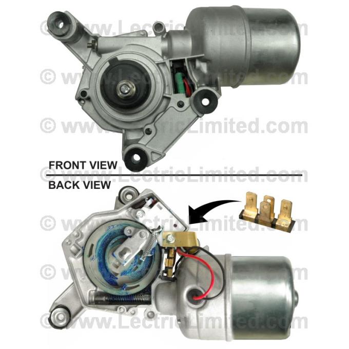 Lectric Limited 1968-1973 Buick / Cadillac / Chevrolet / Oldsmobile / Pontiac Windshield Wiper Motor DR38342