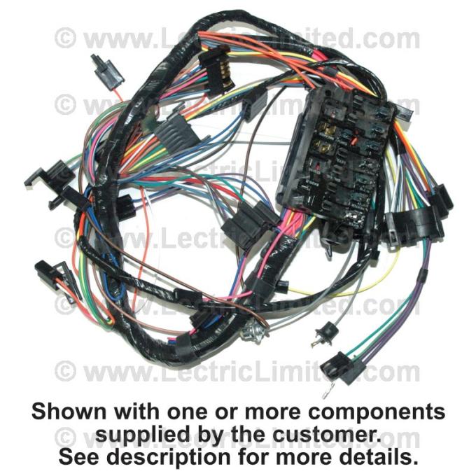Lectric Limited 1967 Buick Dash Harness**** 11140