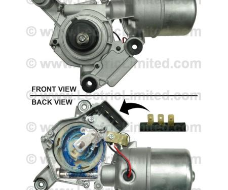 Lectric Limited 1973-1985 Buick / Cadillac / Chevrolet / Oldsmobile / Pontiac Windshield Wiper Motor DR38252