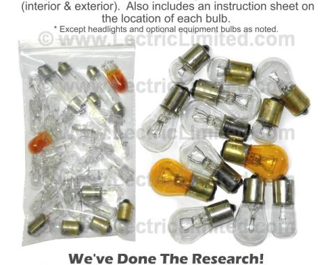 Lectric Limited 1971 Chevrolet Light Bulb Set 49067
