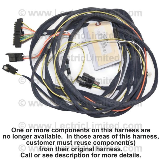 Lectric Limited 1972 Oldsmobile Cutlass Rear Body Intermediate Harness 17180