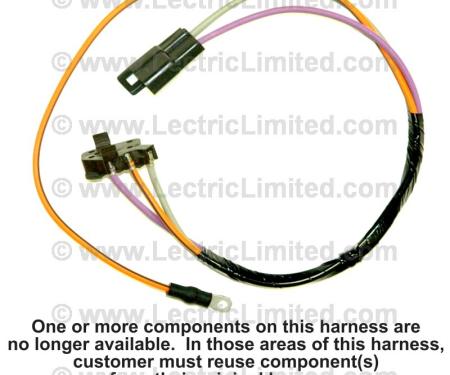 Lectric Limited 1970-1971 Oldsmobile Power Top Switch Harness 15605