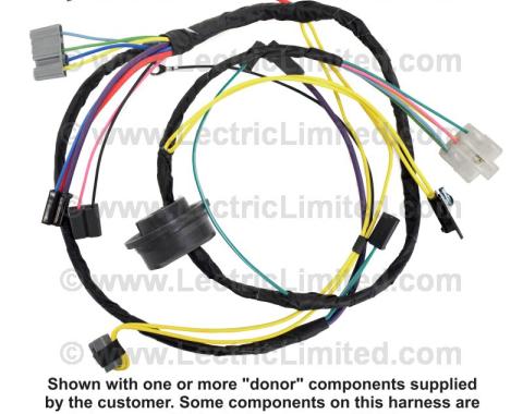 Lectric Limited 1975-1976 Chevrolet Air Conditioning Harness**** 41636