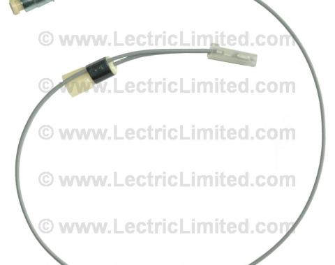 Lectric Limited 1965-1966 Chevrolet Cruise Control Speed Selector Wheel Light Wire 90589