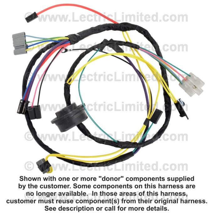 Lectric Limited 1975-1976 Chevrolet Air Conditioning Harness**** 41636
