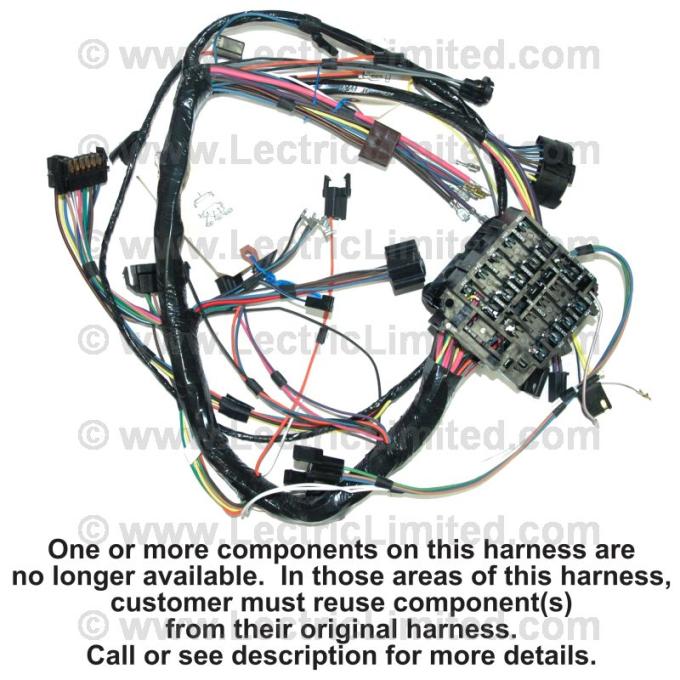 Lectric Limited 1968 Buick Dash Harness 12130