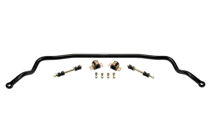 Classic Performance 1-1/8" Front Sway Bar Kit for 1964-1977 Chevy Chevelle, Black Billet Mounts CP883FBM-B