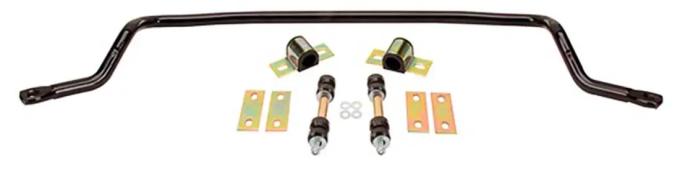 Classic Performance 1-1/8" Front Sway Bar Kit for 1978-1987 Chevy Monte Carlo, G-Body, Black Billet Mounts CP898FBM-B