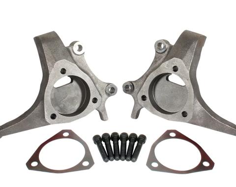 Classic Performance Corvette Style Stock Height Disc Brake Spindles, 1978-87 G-Body CP30016