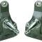 Classic Performance Front Disc Brake Kit w/ Stock Height Spindles for 64-72 Chevy, Buick, Olds, Pontiac A-Body Cars, 11" Vented Rotors, Black Calipers, 5 x 4.75 6474SWBK-SB