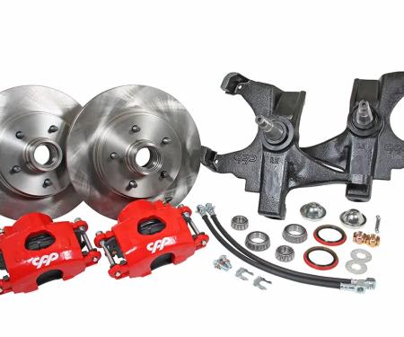 Classic Performance 12&rdquo; Disc kit W/ 2&rdquo; Drop Spindles, 1958-64 Chevy Full Size 5864SWBK-D12