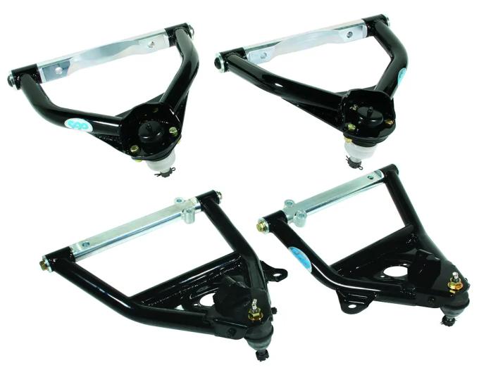 Classic Performance Totally Tubular Upper and Lower Control Arms 5864TCA-ULK-B