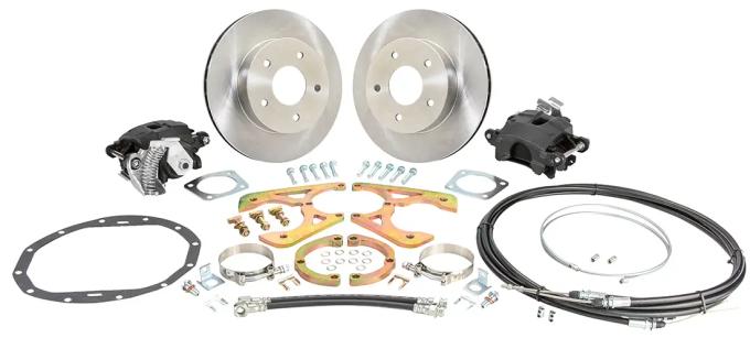 Classic Performance 11" Rear Disc Brake Wheel Kit w/ E-Brakes 58-64 Chevy Full Size, 5 x 4.75 5864RWBK-E