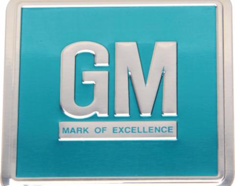 Chevelle Decal, GM Mark Of Excellence, Early ''67, 1966-1967