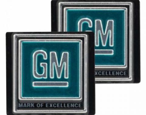 Chevelle Decal, Seat Belt Buckle, GM Mark Of Excellence, 1968-1972