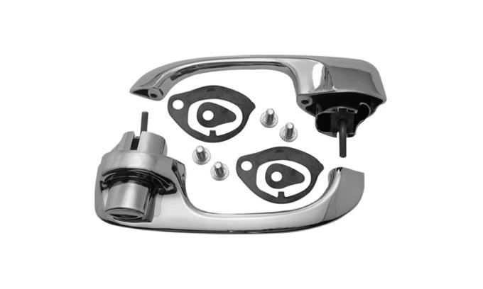 AMD Door Handle Assemblies, Outside, Front, LH/RH Set, 68-69 Chevelle (2 & 4-Door) T-4780