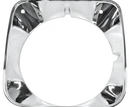 Monte Carlo Headlight Bezel, Left, 1971-1972