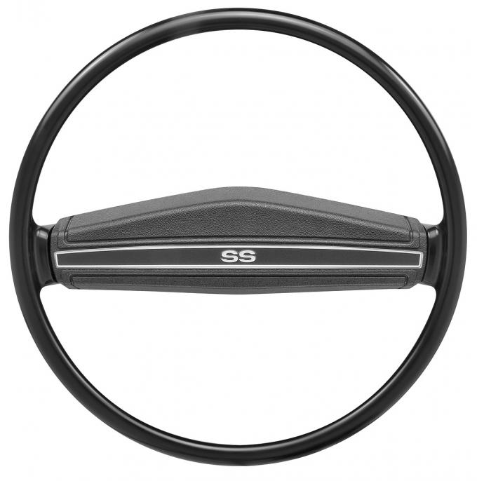 Steering Wheel Black, SS, 1971-1974