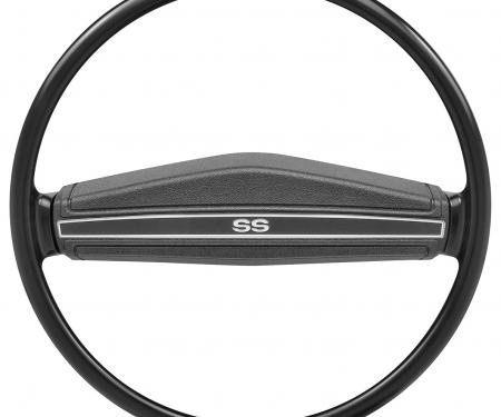 Steering Wheel Black, SS, 1971-1974