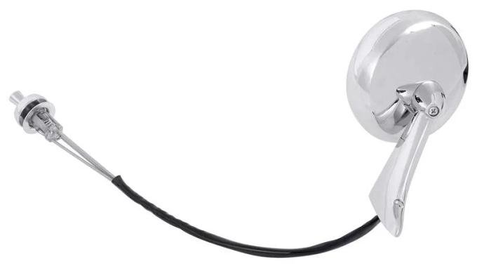 AMD Outside Rear View Mirror, LH Remote, without Bowtie, 67 Camaro Firebird; 67 Chevy II Nova; 67 Chevelle El Camino X570-3067-2LA