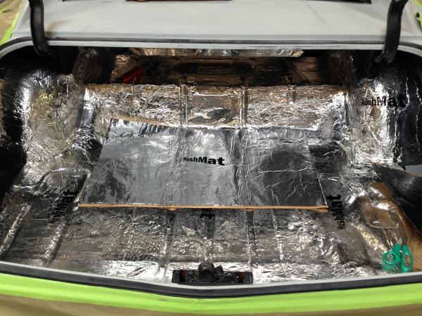 1938-2011 Volkswagon Bug - Roof Hushmat 682005 Sound and Thermal Insulation Kit
