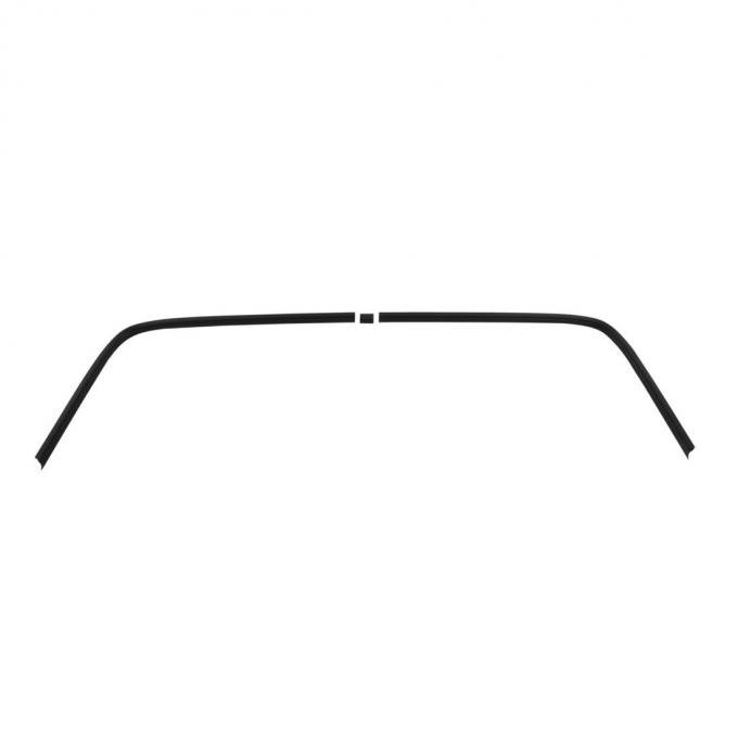 Trim Parts 1966-67 GM A-Body 2-Door Hardtop 3-Piece Rear Window Trim Set 4341