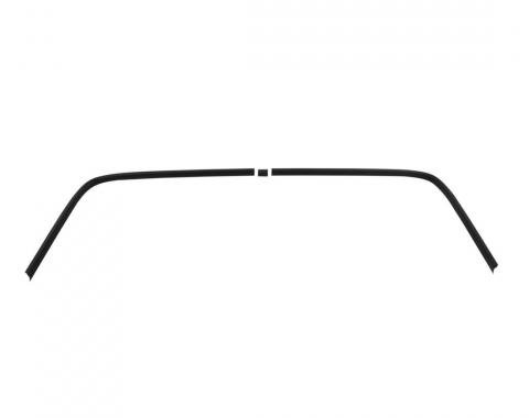 Trim Parts 1966-67 GM A-Body 2-Door Hardtop 3-Piece Rear Window Trim Set 4341