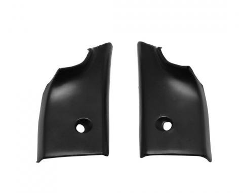 Trim Parts 1968-72 Chevrolet Chevelle/Monte Carlo Window Molding Corners W/Fasteners, Pair 4585