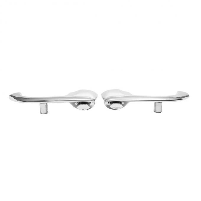 Trim Parts 1964-65 Oldsmobile Cutlass/442 2-Door Outside Door Handle Assemblies, Pair 7600