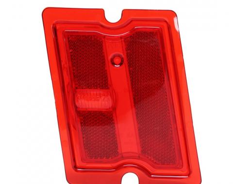 Trim Parts 1973-77 Chevrolet El Camino Passenger Rear Side Red Marker Light Assembly, Each A4895