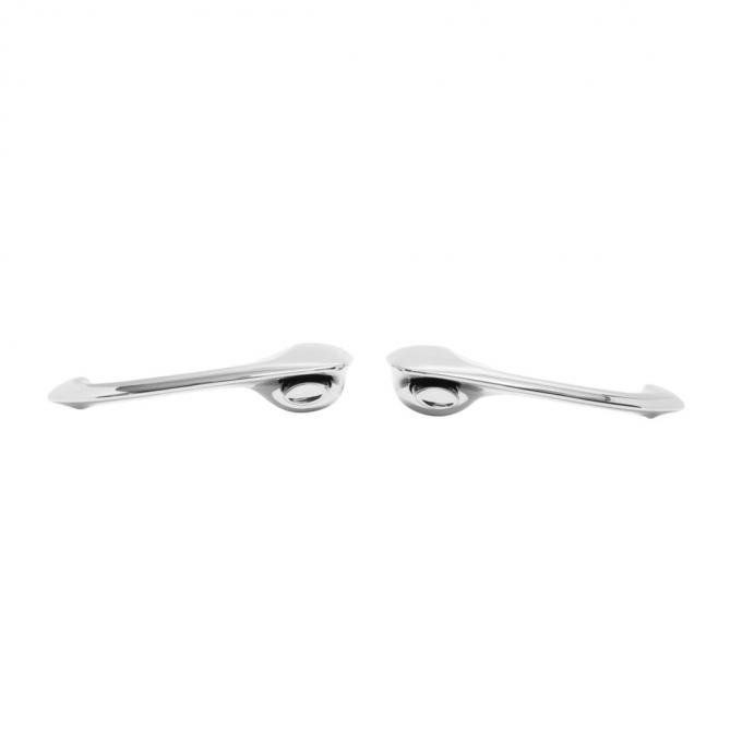 Trim Parts 1968-1969 Chevrolet Chevelle 4-Door Rear Outside Door Handle Assemblies, Pair 4781