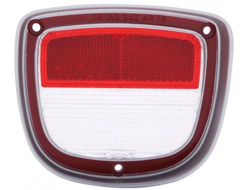 Trim Parts 1973-77 Chevrolet Chevelle Wagon Drivers Side Back Up Light Lens, Each A4875A