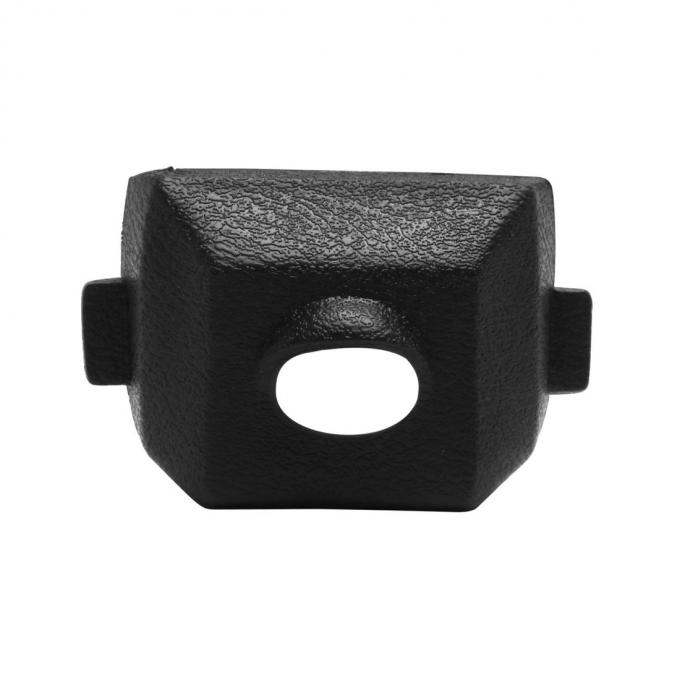 Trim Parts 1968-76 Chevrolet Corvette Black Rear View Mirror Bracket Cover, Each 5226